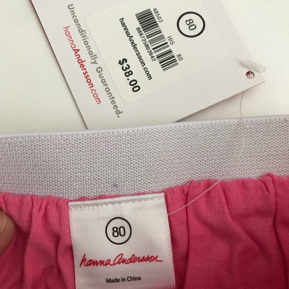 🎉sold🎉NWT! Hanna Andersson Pink tulle Skirt - Picture 4 of 4